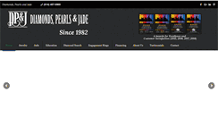 Desktop Screenshot of diamondspearlsjade.com
